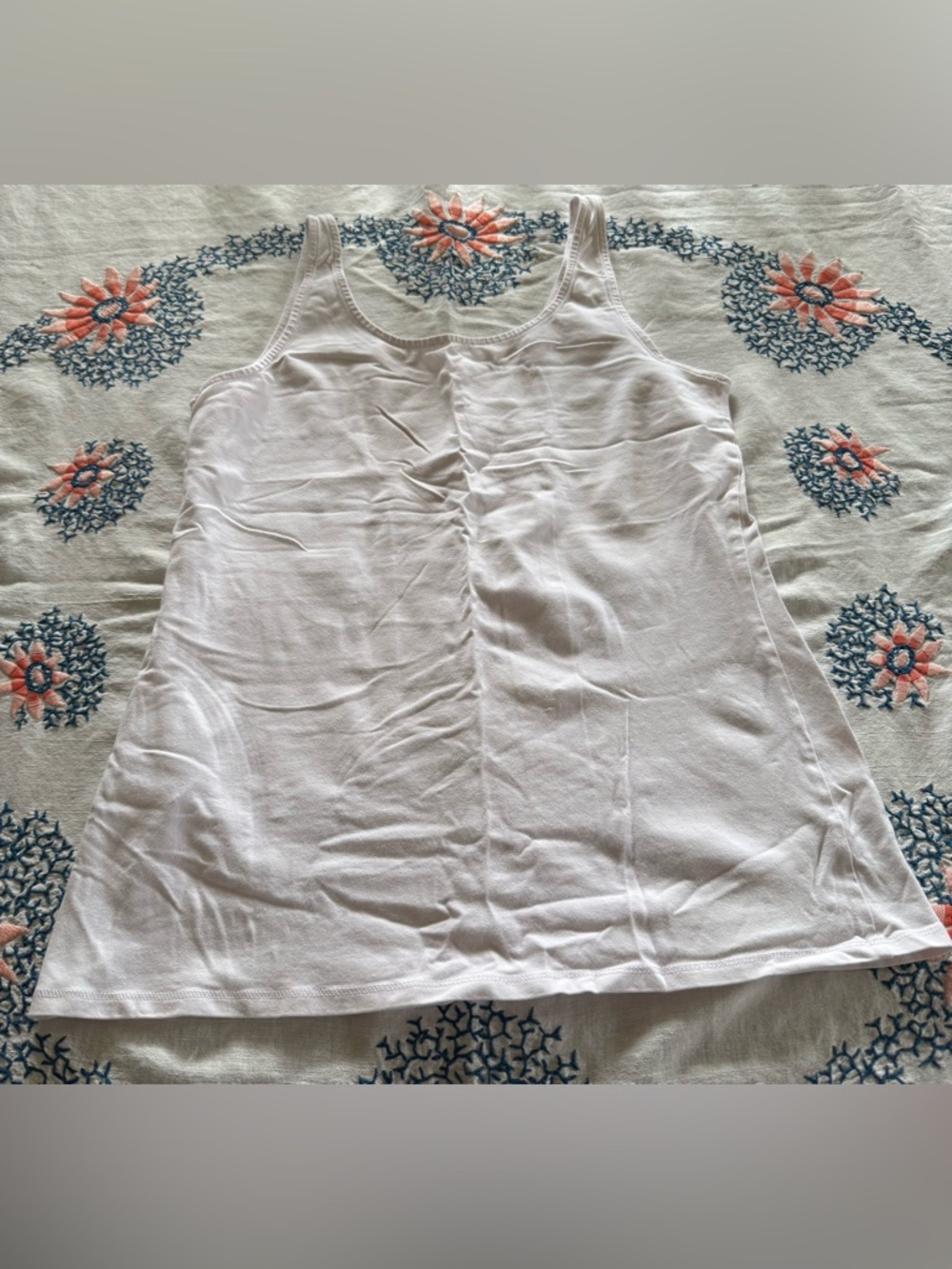 J.Jill Reversible White Tank